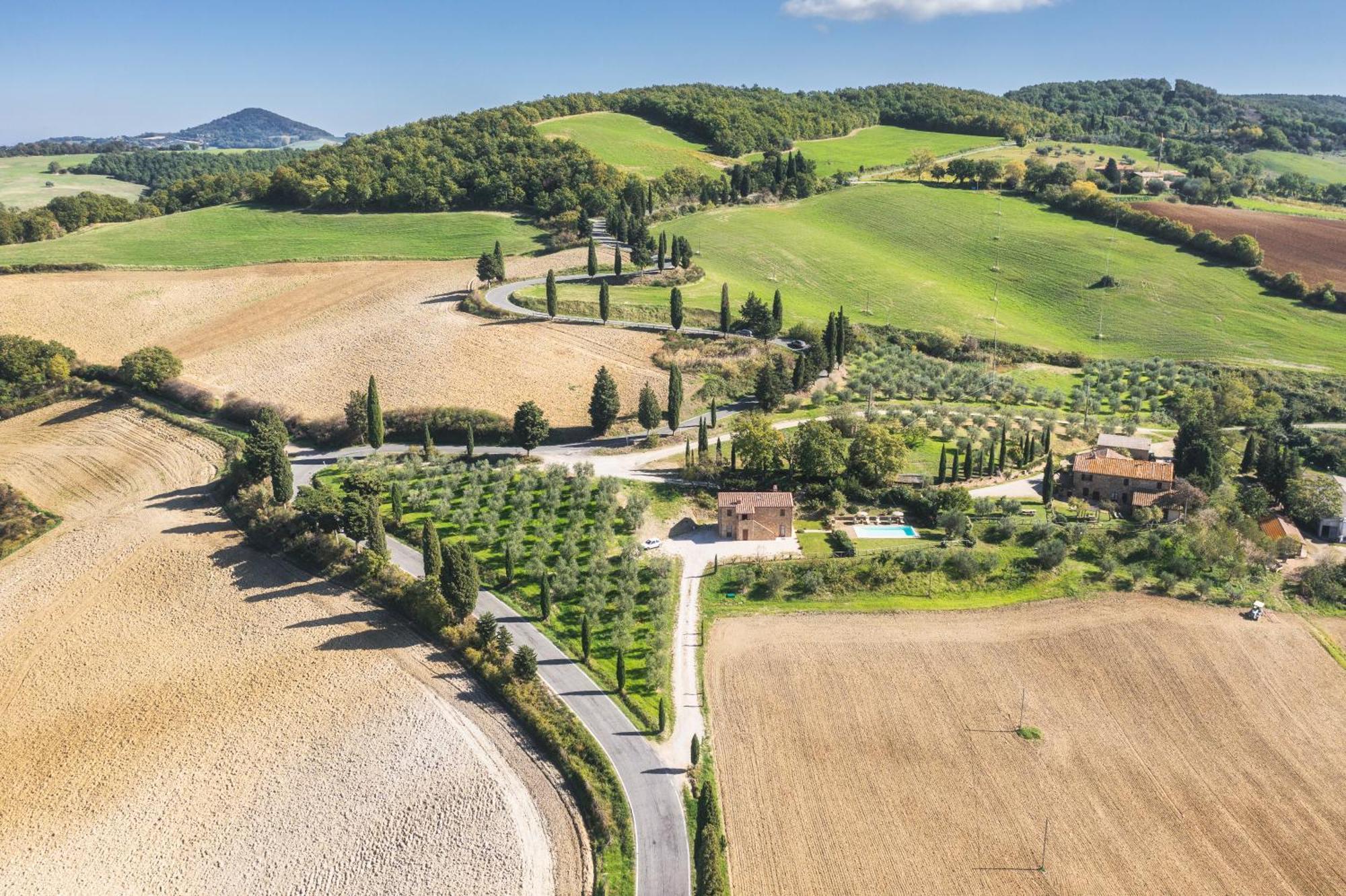 Agriturismo La Casellina Monticchiello Kültér fotó